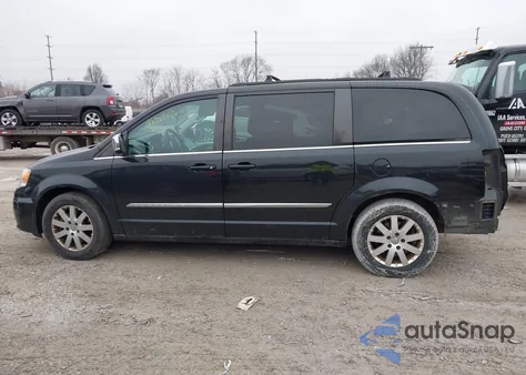 2012 Chrysler Town & Country Touring L z USA, uszkodzony, nr VIN 2C4RC1CG3CR228162